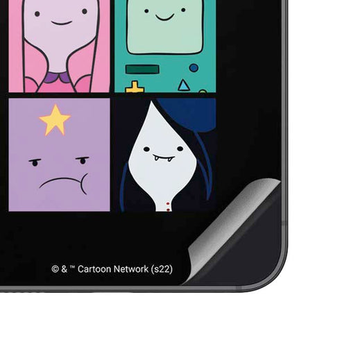 Adult Swim Adventure Time Character Tiles Galaxy S25 Skin